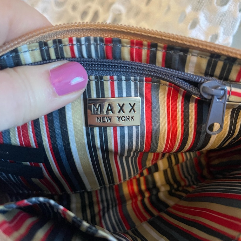 Maxx New York Leather Clutch - Picture 5 of 7